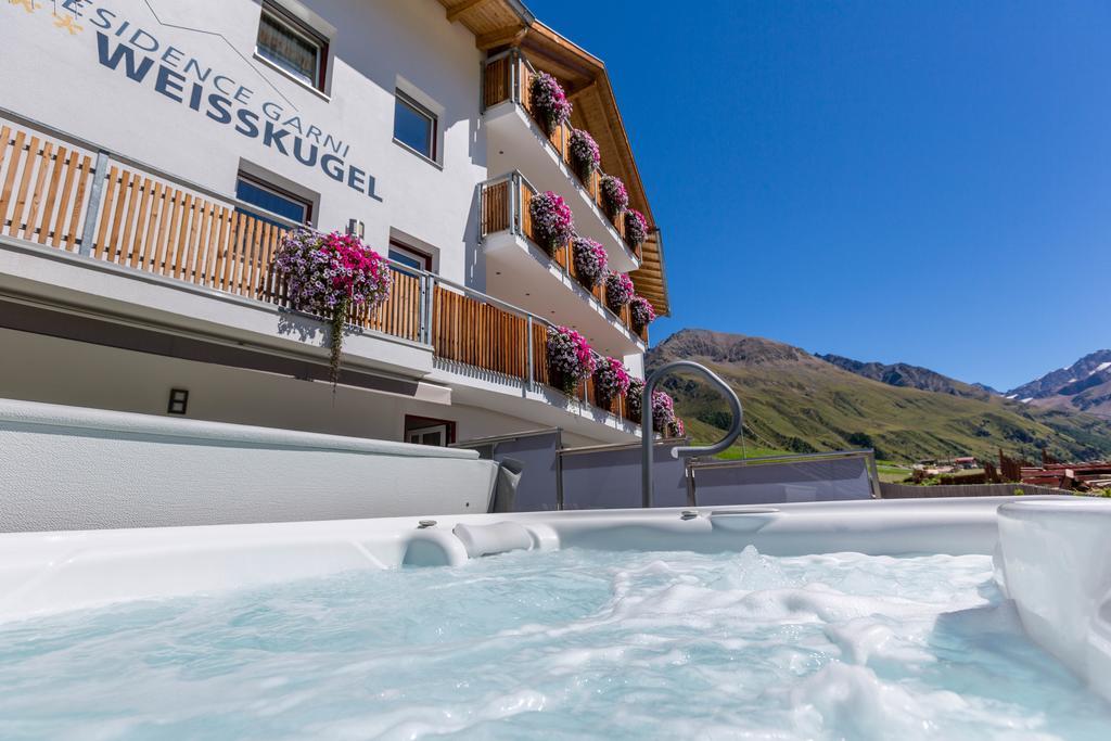 Residence Weisskugel Langtaufers Südtirol Melag Exterior foto